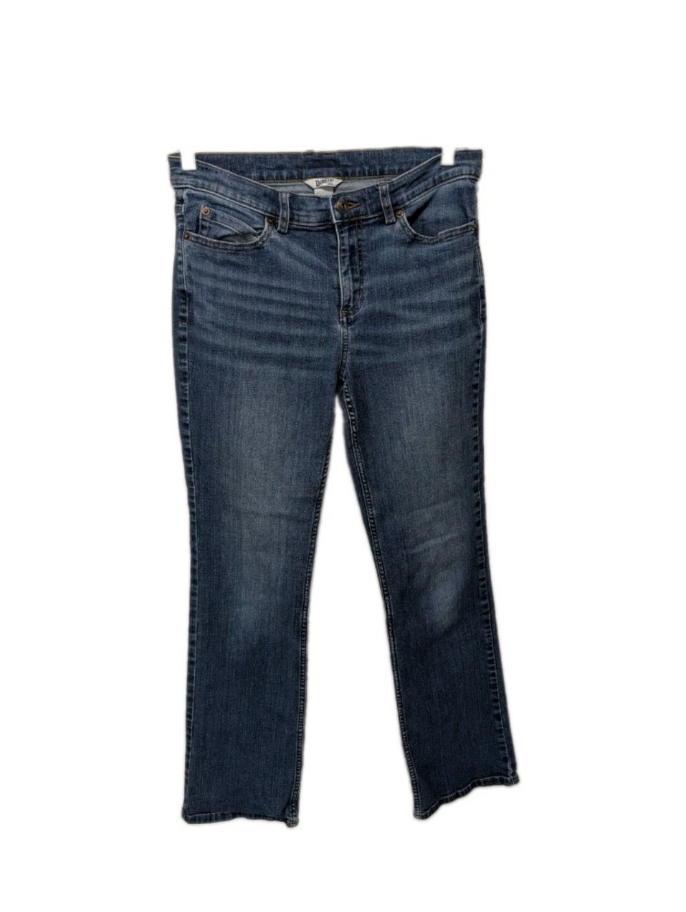 Duluth Trading Co Bootcut Denim Blue Jeans 8/31 Womens Rugged Outdoor 8200